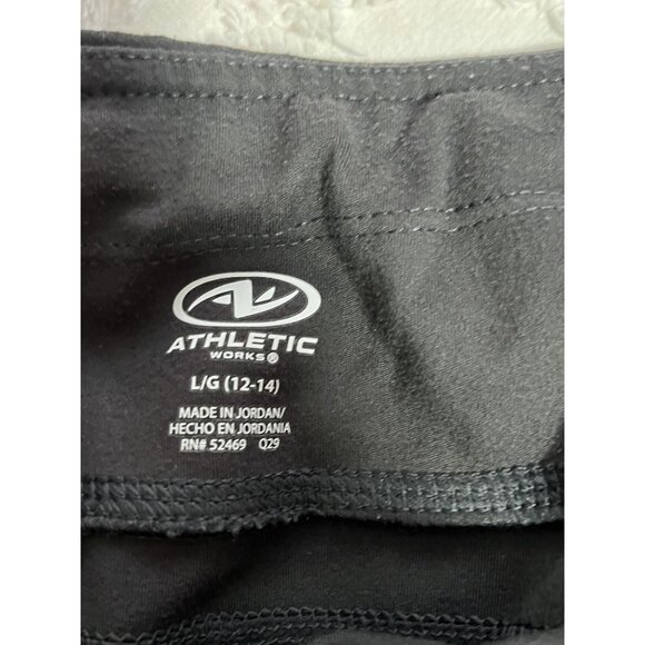 Athletic Works Women's Charcoal Gray Leggings L/G (12-14) - Picture 2 of 5